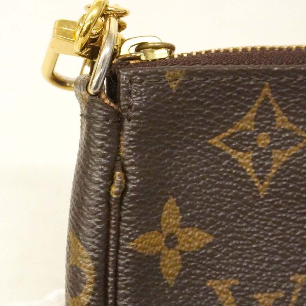 LOUIS VUITTON Brown Monogram Pochette Pouch - Picture 7 of 11